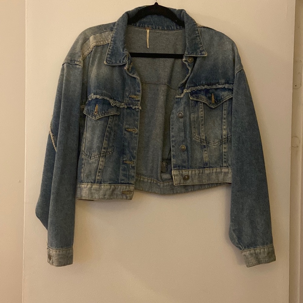 Free people denim jacket
